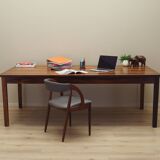 Table en palissandre, design danois, années 1970, production : Danemark