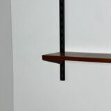Set of 3 teak shelves by Kai Kristiansen for Feldballes Møbler 60s