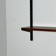 Set of 3 teak shelves by Kai Kristiansen for Feldballes Møbler 60s
