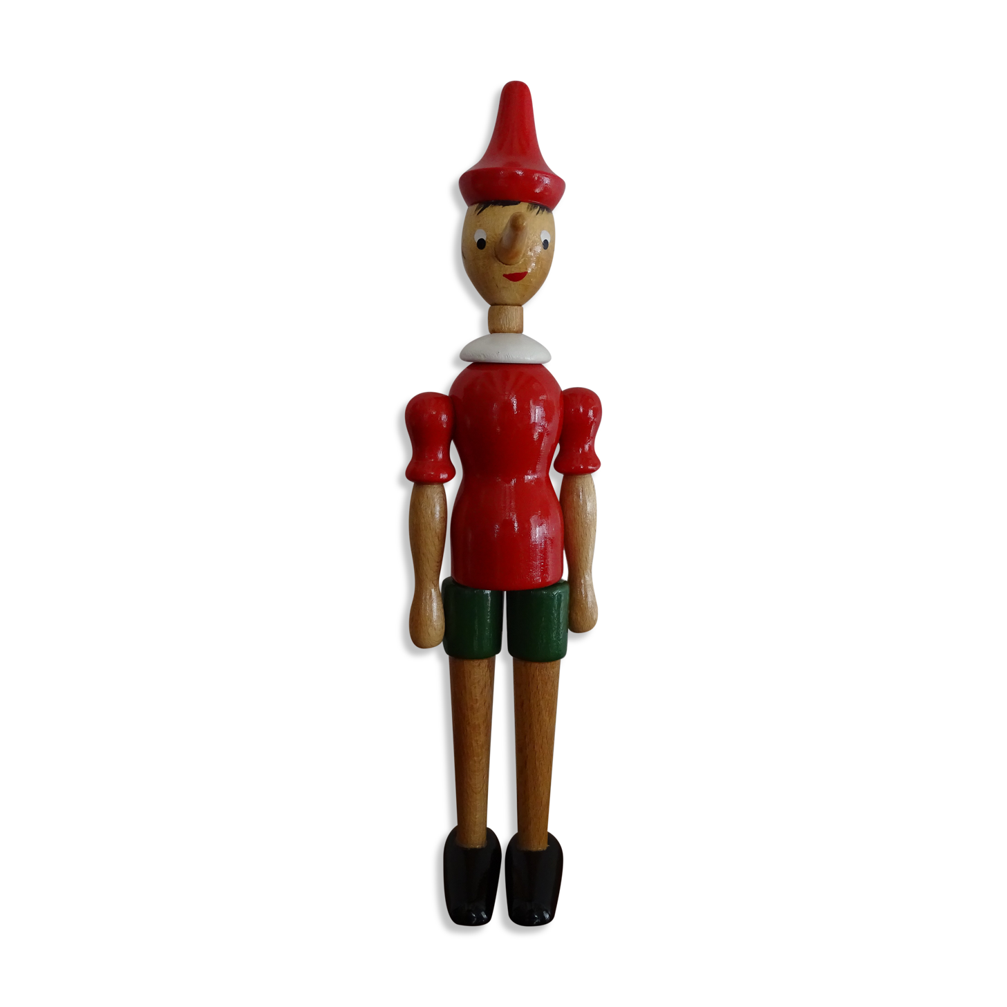 Pinocchio articulated wooden toy