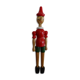 Pinocchio articulated wooden toy