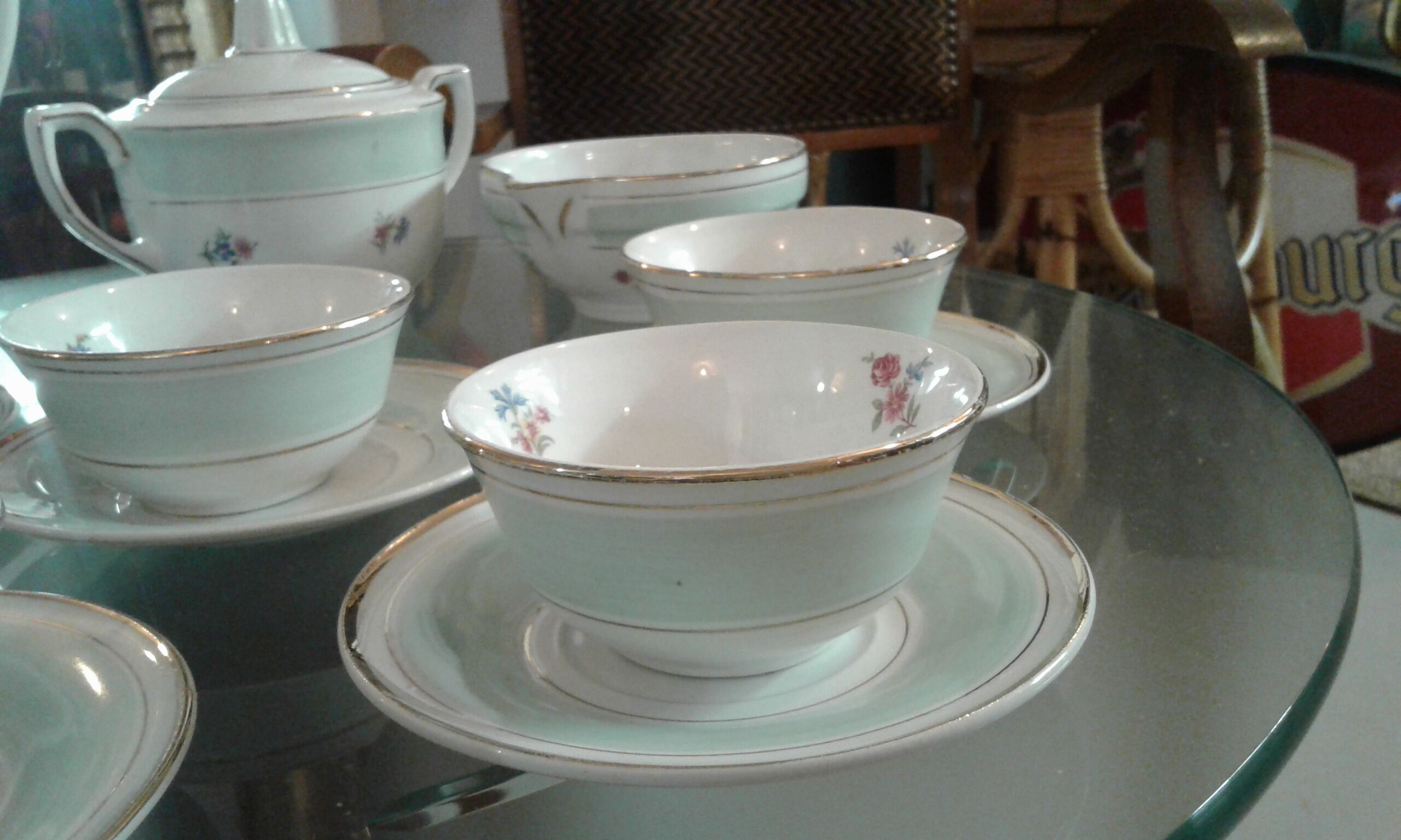 coffee service. faience .circa 50