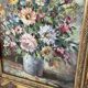 Ancienne peinture de fleurs