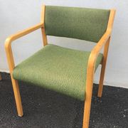 Curved wooden chairs by Wilhelm Ritz for Wilkhahn 1960/1970 - Set of 2