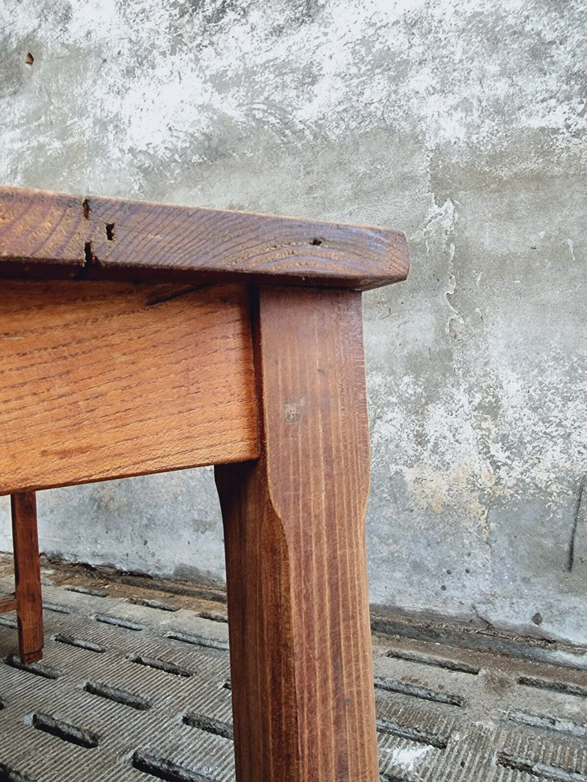 Antique table farmers dining table