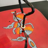 Poet Laval earthenware platter by Didier