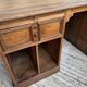Counter or desk in oak from the 1950s.