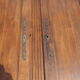 Old cabinet door with framing