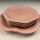 Set of 4 deep plates and 1 Tifanni dish.