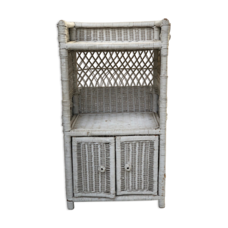 Small shelf rattan furniture