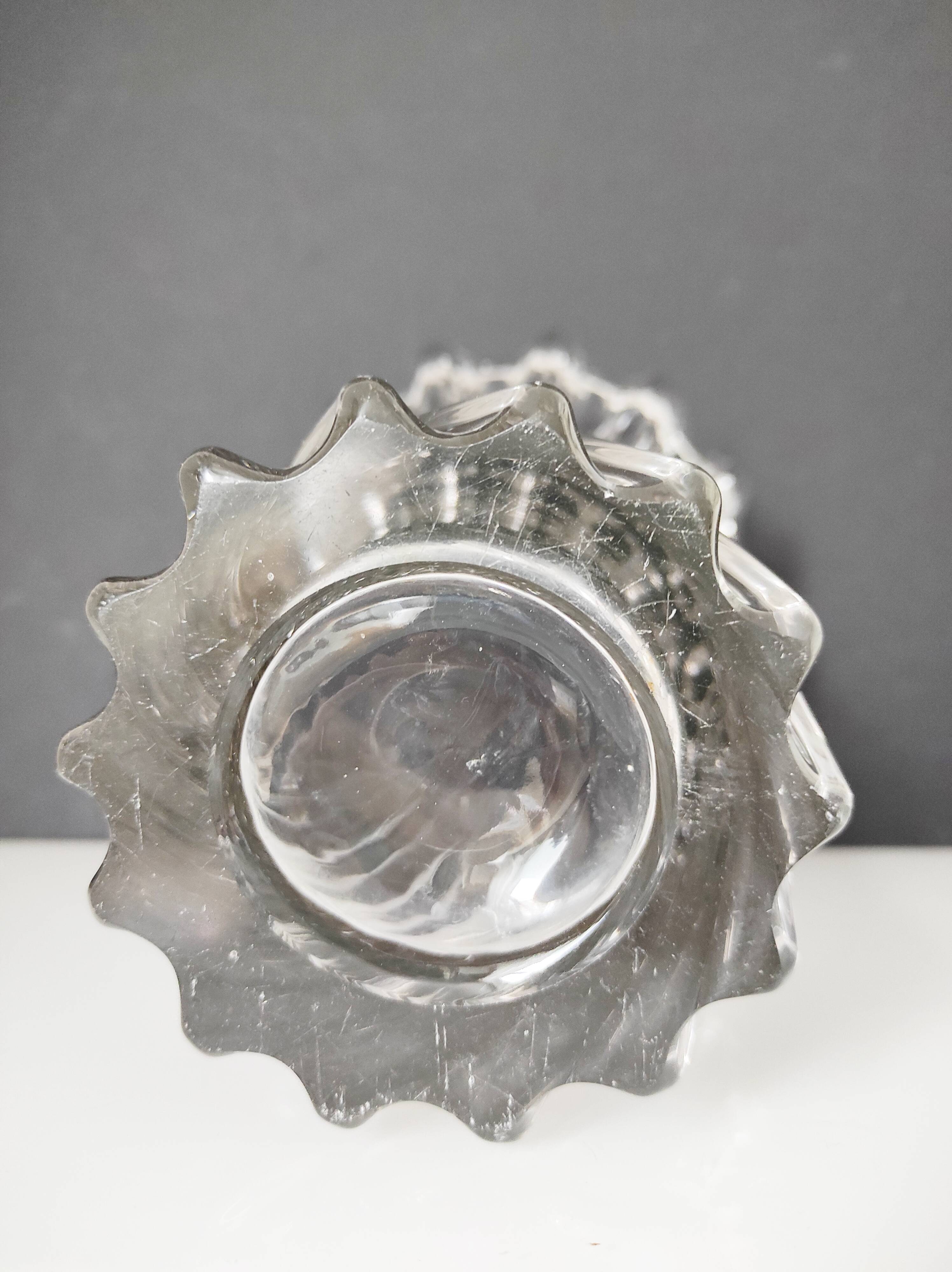 Vase en cristal dans le goût de Pierre d'Avesn