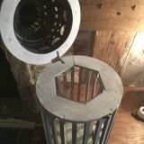 Wood/metal lantern