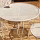 Mathieu Mategot salon de jardin 7 pièces fer forgé 1960
