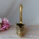 Vintage Solid Brass Swan Bird Figurine