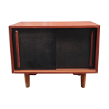 Sideboard 1960s black and teak