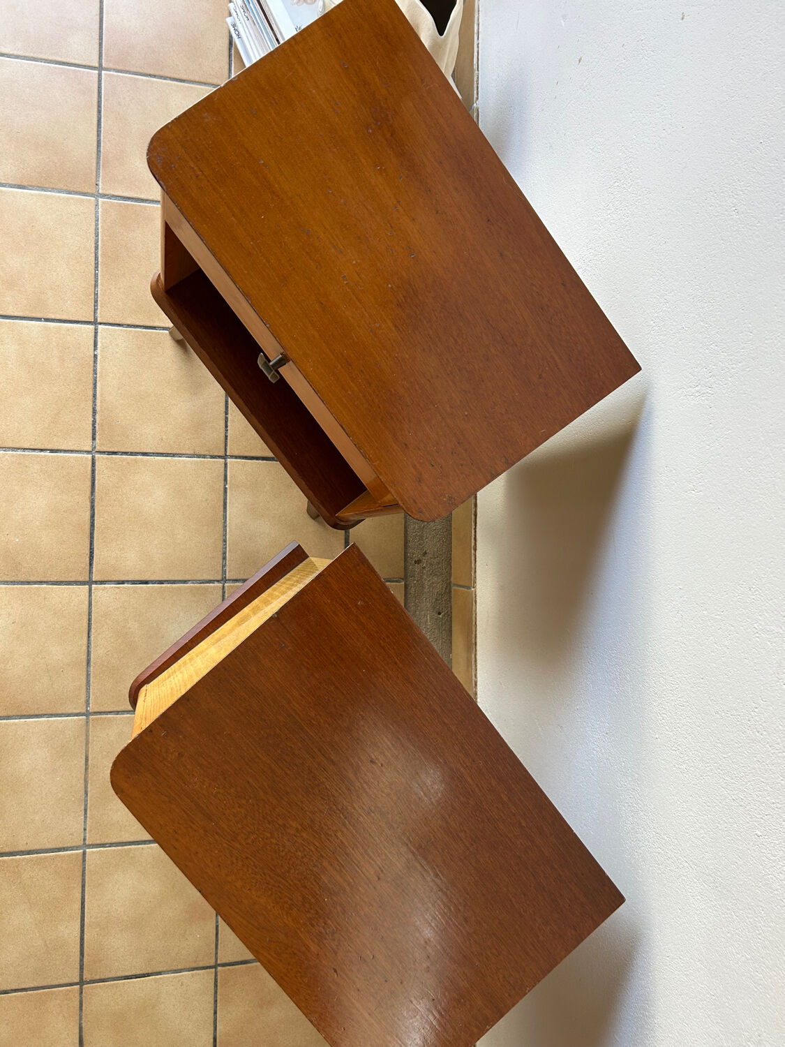 Vintage bedside tables