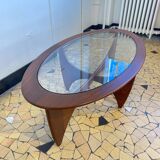 Astro oval coffee table  Victor Wilkins
