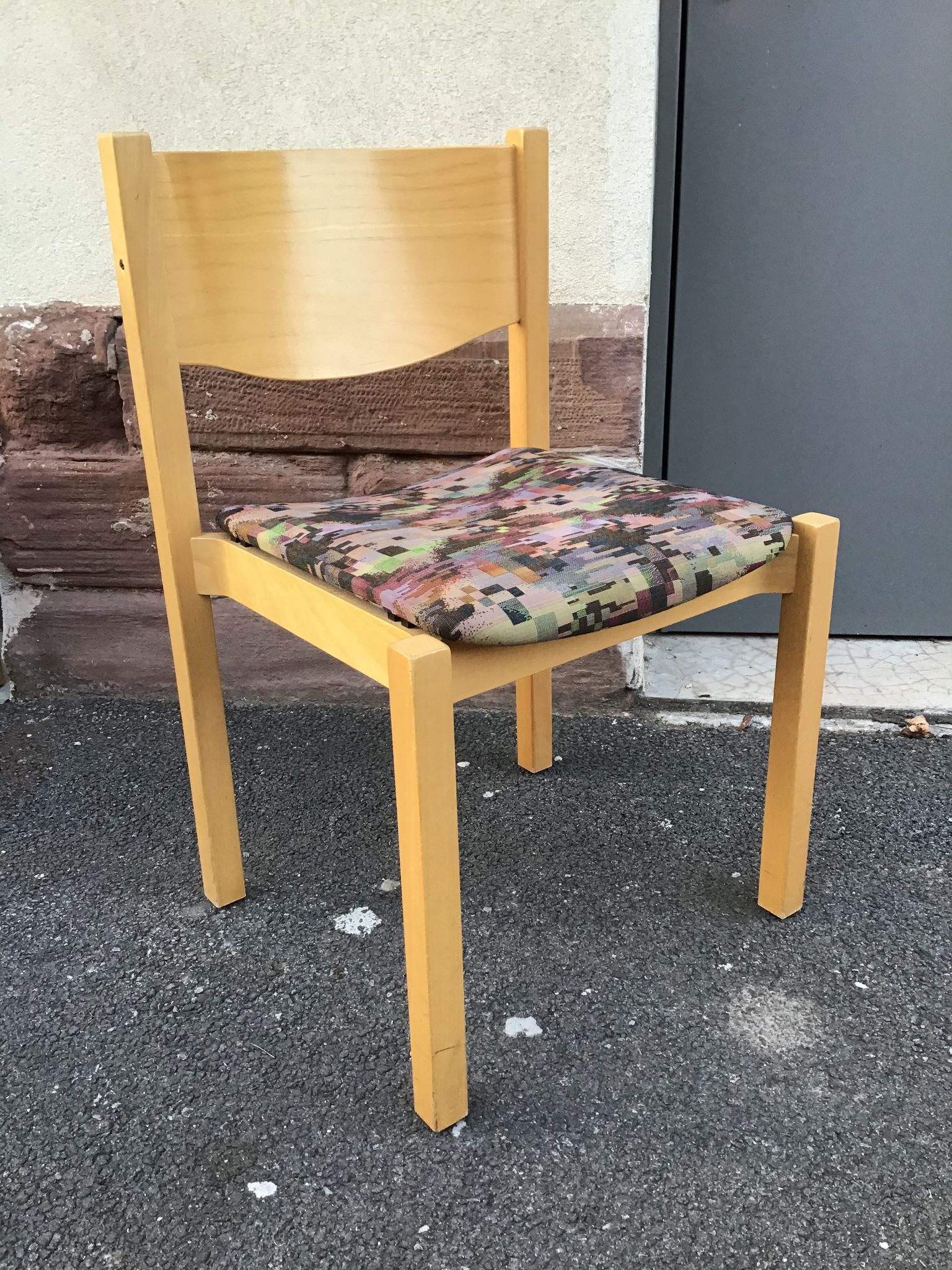 Vintage chairs 1980s Hiller Scandinavian design
