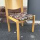 Chaise vintage 1980s Hiller design scandinave