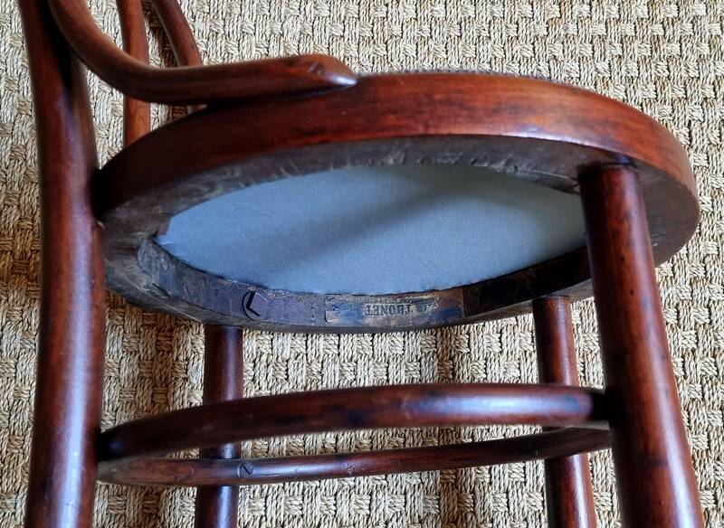 Thonet boutique bistro chair circa 1900