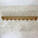 Solid wood kitchen wall shelf