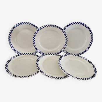 Terre de Fer plates, Salins earthenware