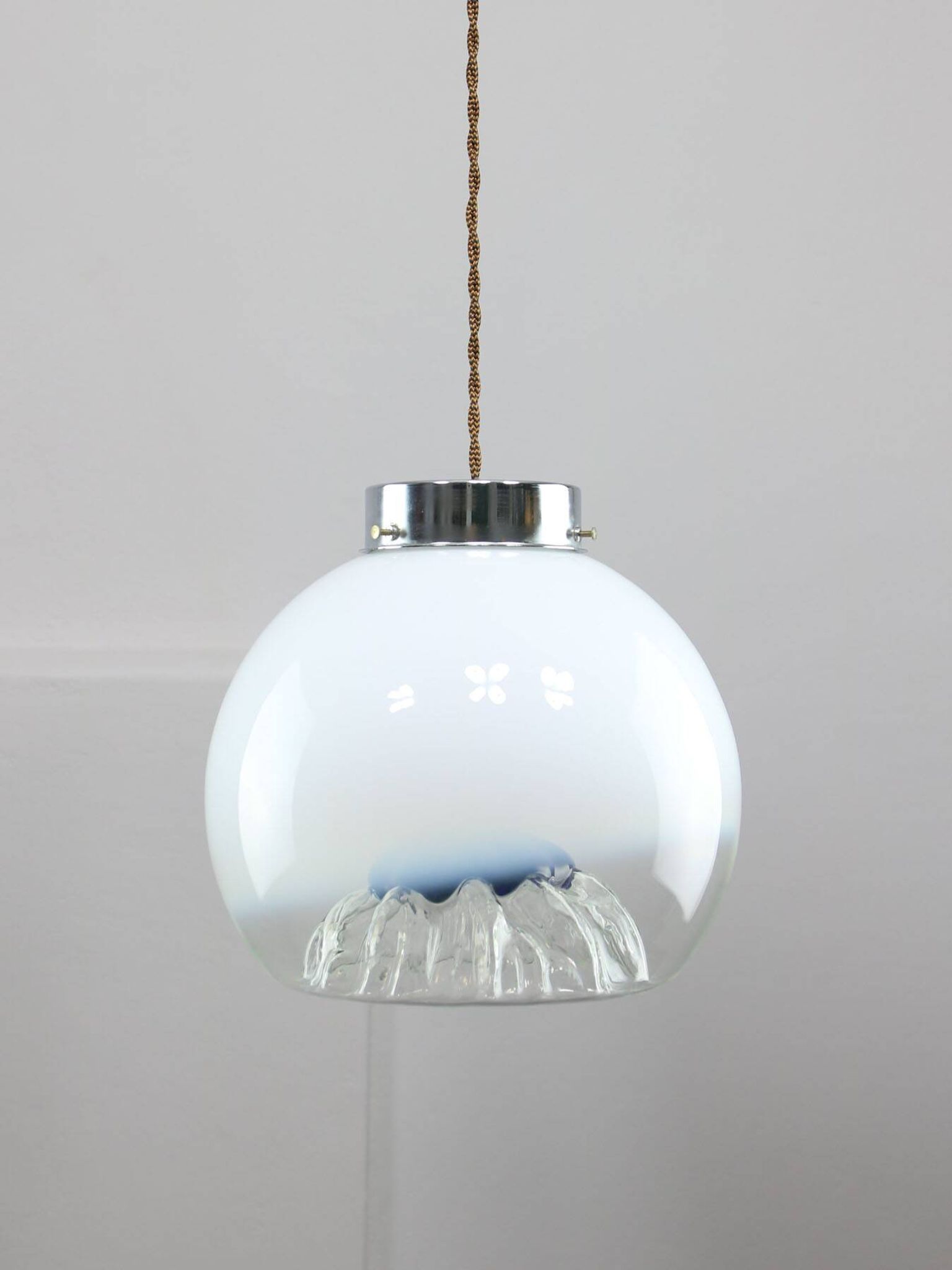 Mid-Century Murano Glass Pendant from Mazzega, 60s