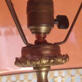 Bronze quadripod floor lamp