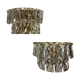 Pair of Kinkeldey wall lamps, Germany, 1970