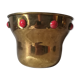 Cache pot doré
