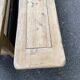 2 stripped farmhouse benches in solid oak 1950 200cm