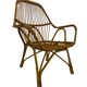 Fauteuil en rotin par Dirk van Sliedregt Rohe Noordwolde 1960 aux Pays-Bas