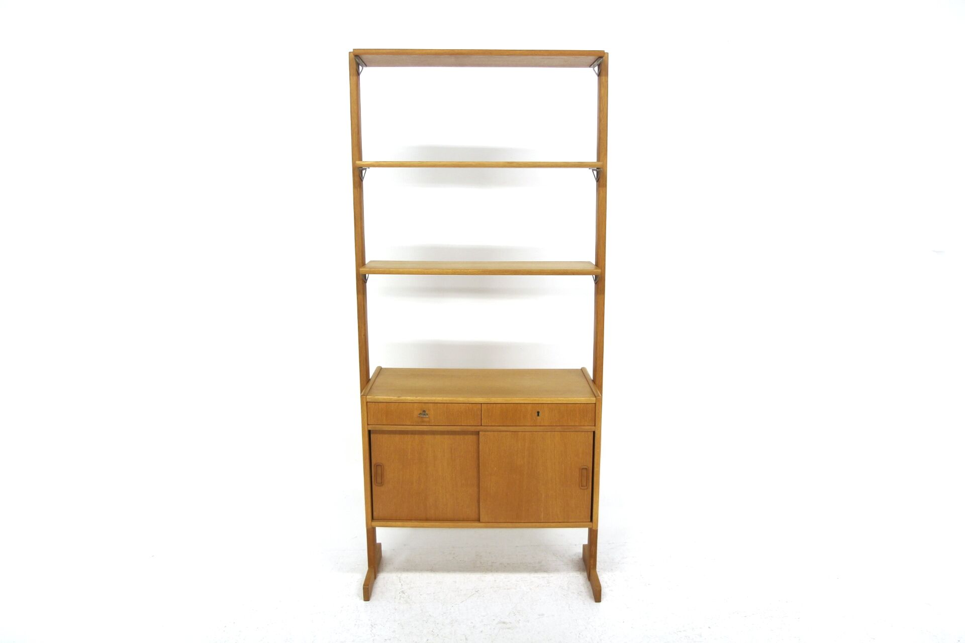 Scandinavian bookcase "Kontur" in teak, Möbel-Ikea, Sweden, 1960