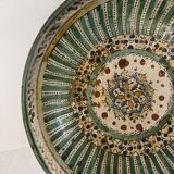 Dish Morocco Fez decorated with a thousand pasta XVIII or XIX Africa