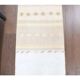 Vintage Turkish Oushak Handmade Wool Cotton White Kilim Runner Rug 58x236