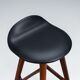 Erik Buch set of three “OD61” bar stools in rosewood Oddense Denmark 1965