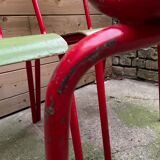Set of 3 vintage school chairs