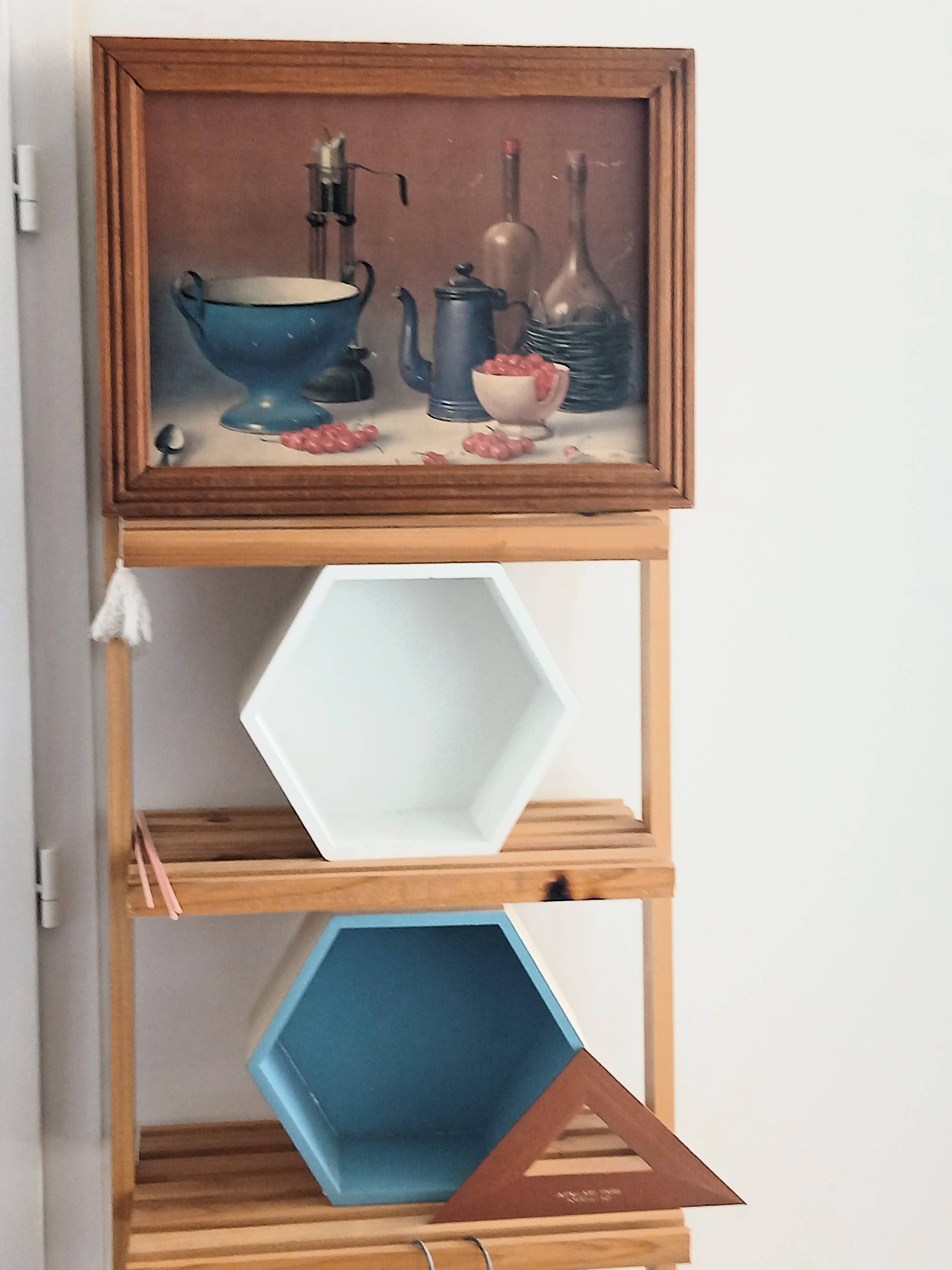 Vintage Still Life Table 1971 – Proferio Grossi – Wooden Frame