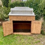 Meuble de toilette en marbre