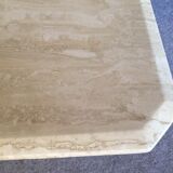 Travertine coffee table