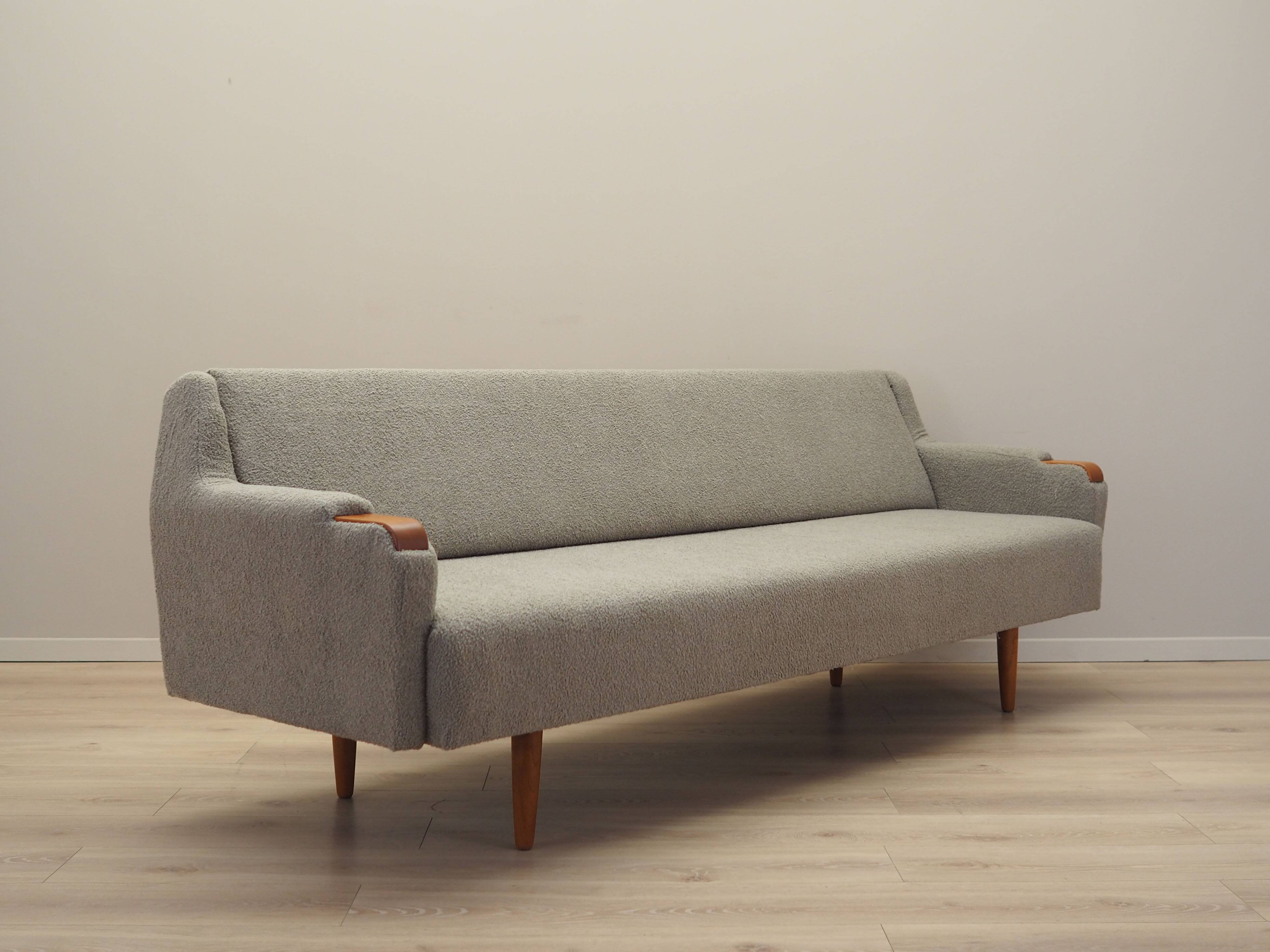 Teak sofa, Danish design, 1970s, production: Denmark