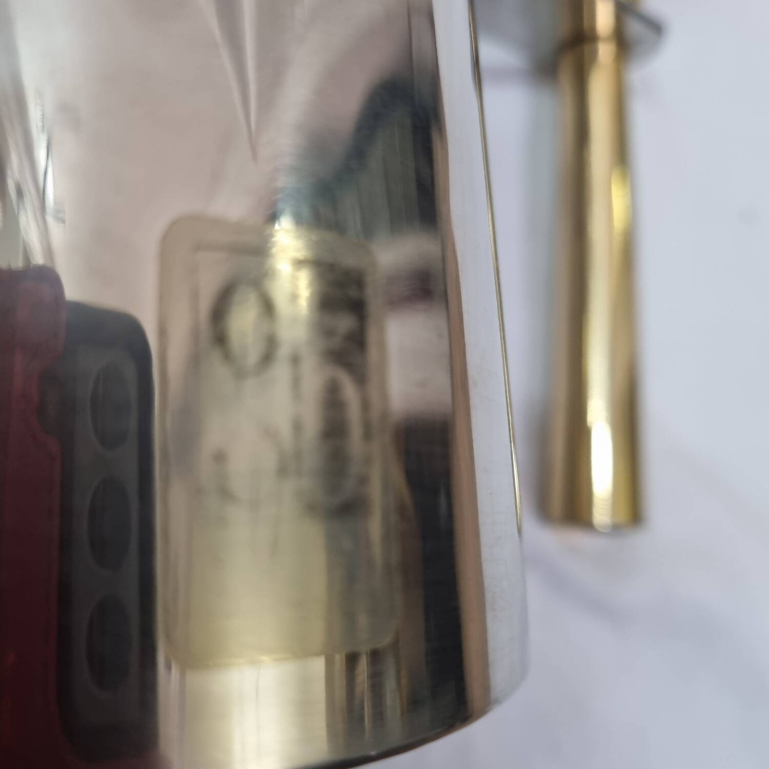 GB Ketty gold stainless steel Italian coffee maker