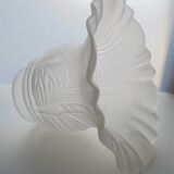 Tulipe en verre satiné