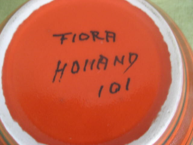 Gouda Flora Holland Orange Red Cup