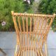 6 chaises en rotin