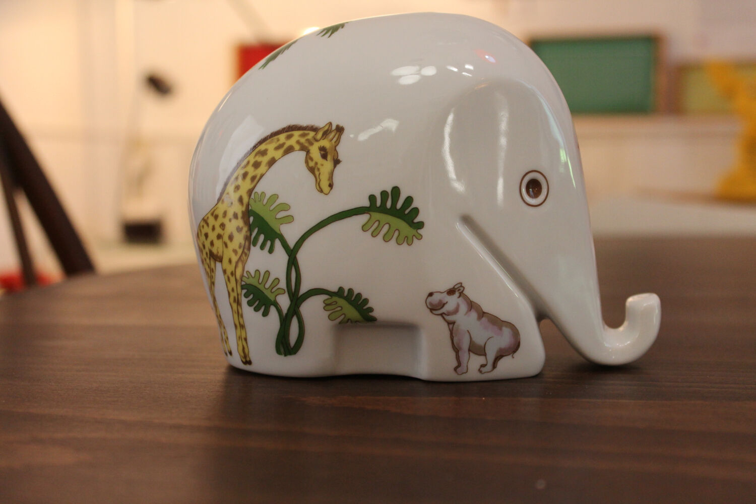 "Drumbo" porcelain piggy bank