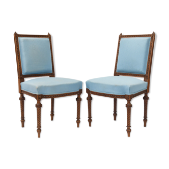 Pair of Louis XVI-style chairs