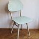 Set of 6 vintage TON chairs in painted wood, Czechoslovakia, 1964