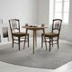 Pair of lovely Napoleon III / Louis XVI chairs - Striped velvet