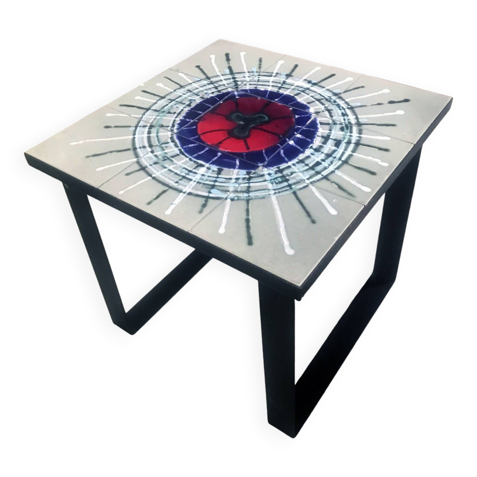 Vintage Coffee Table • Ceramic • 1950